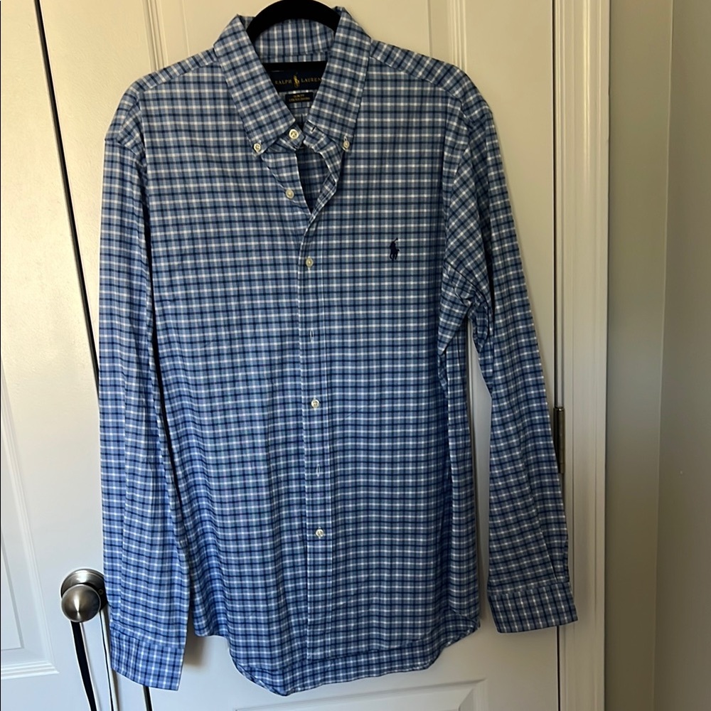 Polo by Ralph Lauren Blue Casual Button Down Shirt